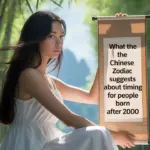 What the Chinese Zodiac Suggests About Timing for People Born After 2000